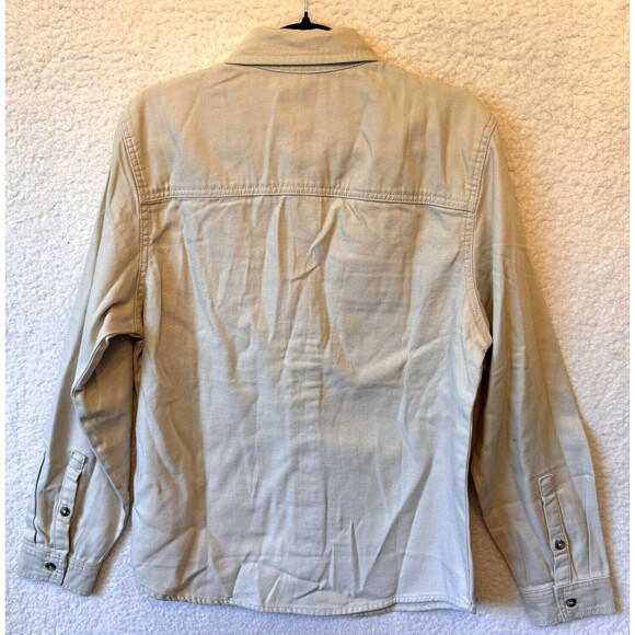 Lucky Brand‎ Men's Shirt Jacket Size Small Color Oatmeal Beige Outdoor Travel - Picture 6 of 11